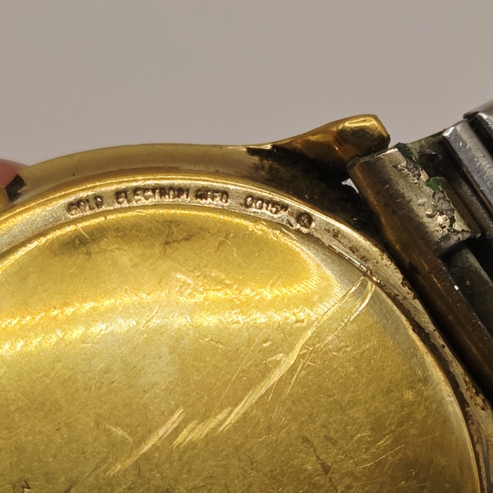 Vintage Mido Ocean Star Powerwind Watch Gold  Electroplated 001.5 35mm Working - Picture 9 of 13
